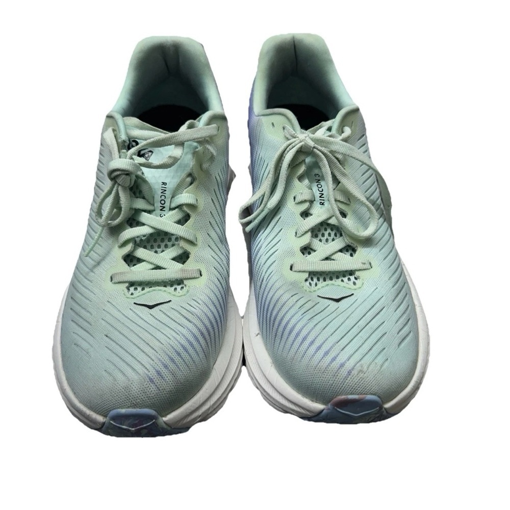 Size 9B Hoka One One Rincon 3 Sunlit Ocean Woman’s Running Shoe